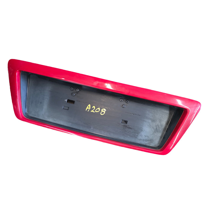 A208 - VY HOLDEN COMMODORE S-PAC SEDAN - BOOT GARNISH - STING RED #687F