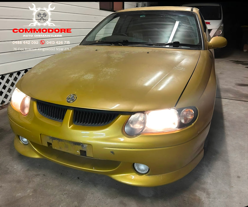 JM001 - VX SS Holden Commodore SEDAN - Sideskirt (PAIR) - HYPER YELLOW #524G