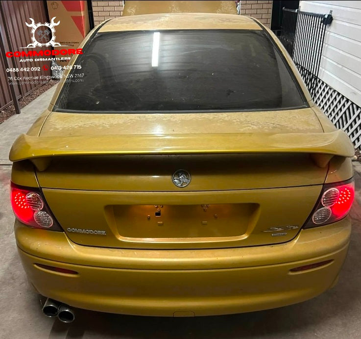 JOFBSS - VX Holden Commodore SS - Rear Bar with Reflectors Hyper yellow Mica #D148