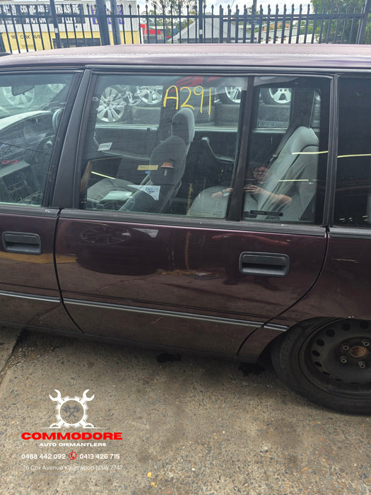 A291 - VS HOLDEN COMMODORE WAGON - Cargo Window Glass - PASSENGERS SIDE