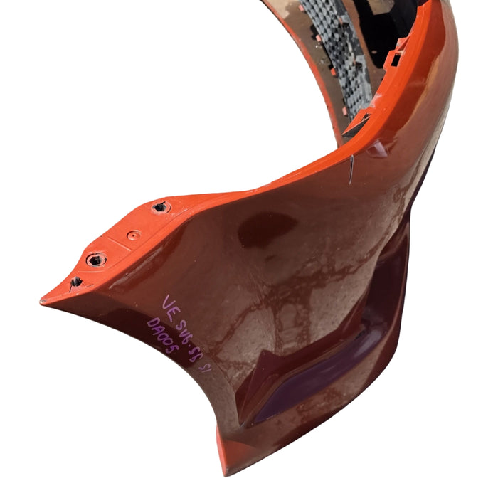 DA005 - VE HOLDEN COMMODORE SS / SV6 I - FRONT BAR - PAINT CODE: IGNITION ORANGE #34IN GENUINE