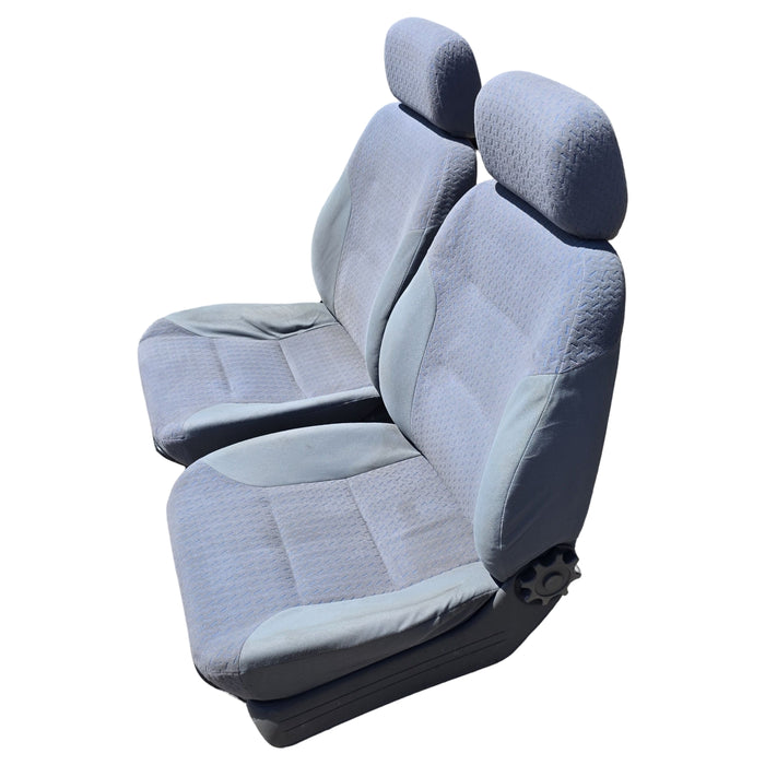 A291 - VS HOLDEN COMMODORE - Cloth Front Seats with Rails (set) - TRIM #15i