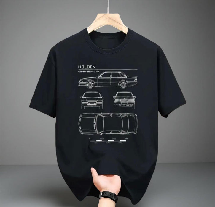 ** NEW ** Men's Vintage VK Holden Commodore Tee - Black