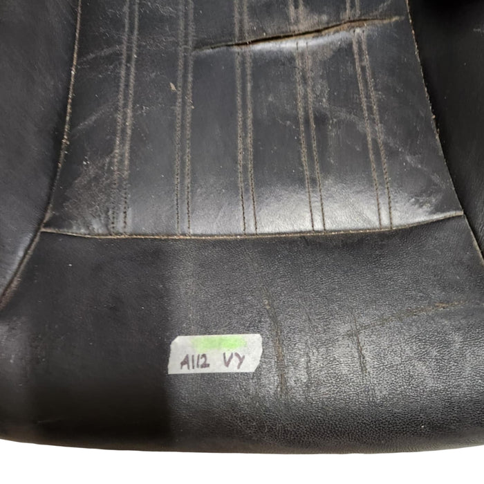 A112 - VY Holden Calais - Front Leather Seats (Plack Piano Stitching)