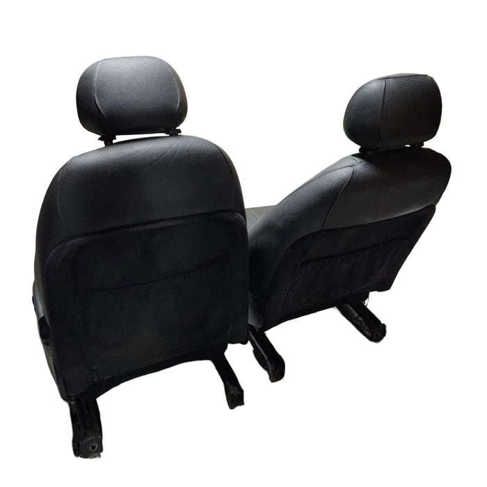A112 - VY Holden Calais - Front Leather Seats (Plack Piano Stitching)