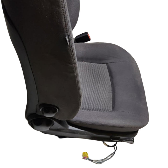 A215 - VE HOLDEN WAGON - DRIVER'S FRONT SEAT Cloth with Seatbelt Stalk and Rails
