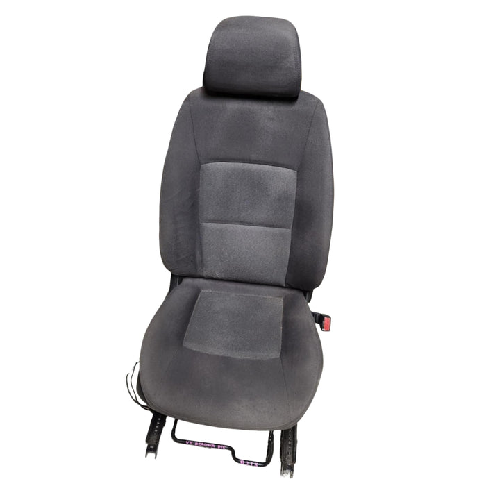 A215 - VE HOLDEN WAGON - DRIVER'S FRONT SEAT Cloth with Seatbelt Stalk and Rails