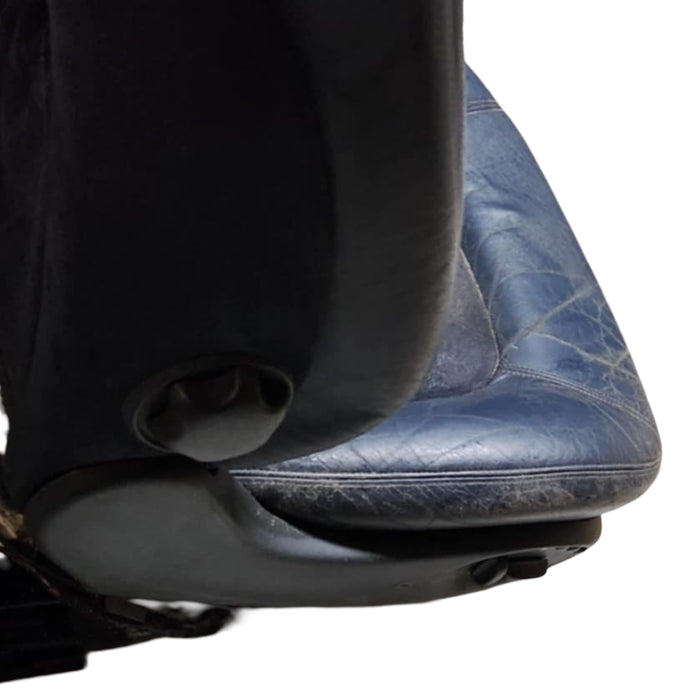 A078 - WH Holden Statesman  International -  Blue Leather Front Seats (pair)