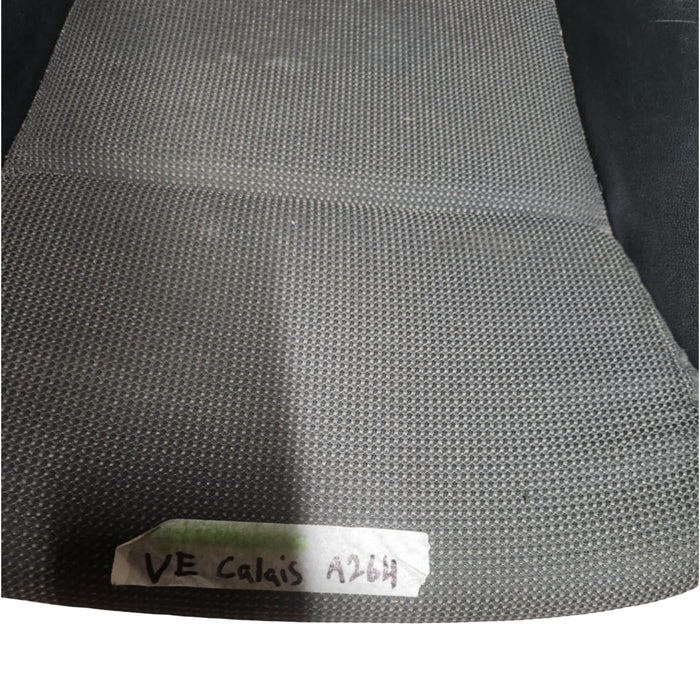A264 - VE HOLDEN CALAIS - Passenger Front Seat - Two Tone, Cloth and Leather with Seatbelt Stalk and Rails