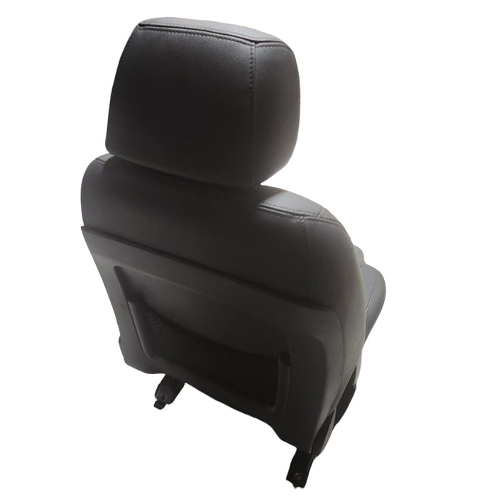 A264 - VE HOLDEN CALAIS - Passenger Front Seat - Two Tone, Cloth and Leather with Seatbelt Stalk and Rails