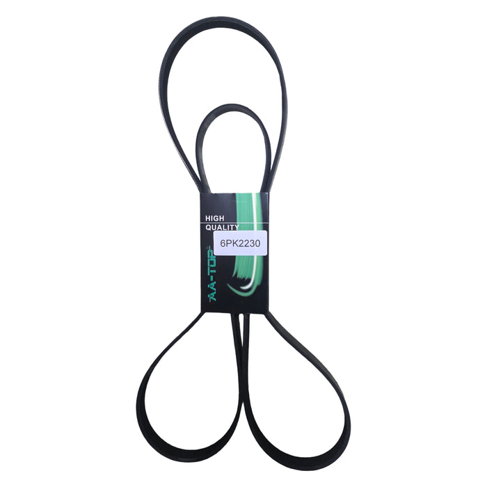 6PK2230 - V6 Serpentine Engine Belt without AC  VS /VT /VX / VU / VY Holden Commodore / Calais / Berlina / One Tonner / Crewman (LN3/ LG2)