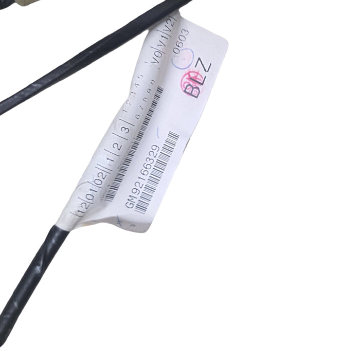 A202 - VE SV6 Holden Sedan - NUMBER PLATE LOOM