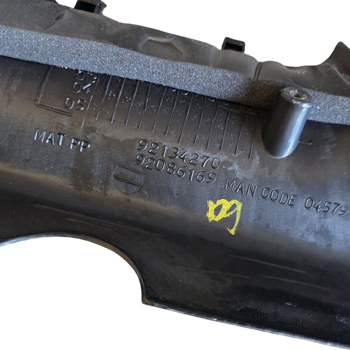 VT, VX, VY, VZ - Holden Commodore Sedan Wagon - PASSENGER SIDE - Door Sill Scuff Trim - BLACK (Copy)