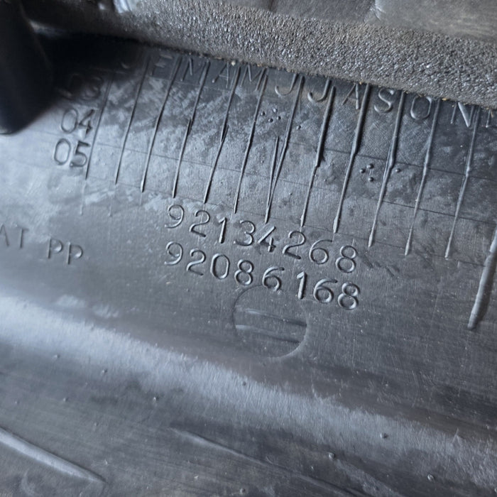 VT, VU, VY, VZ - Holden Commodore Utility - DRIVERS Side - Door Sill Scuff Trim - BLACK