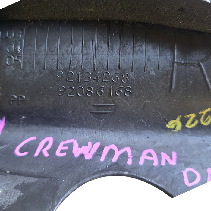 VY, VZ Holden Crewman - DRIVERS SIDE - Door Sill Scuff Trim - BLACK