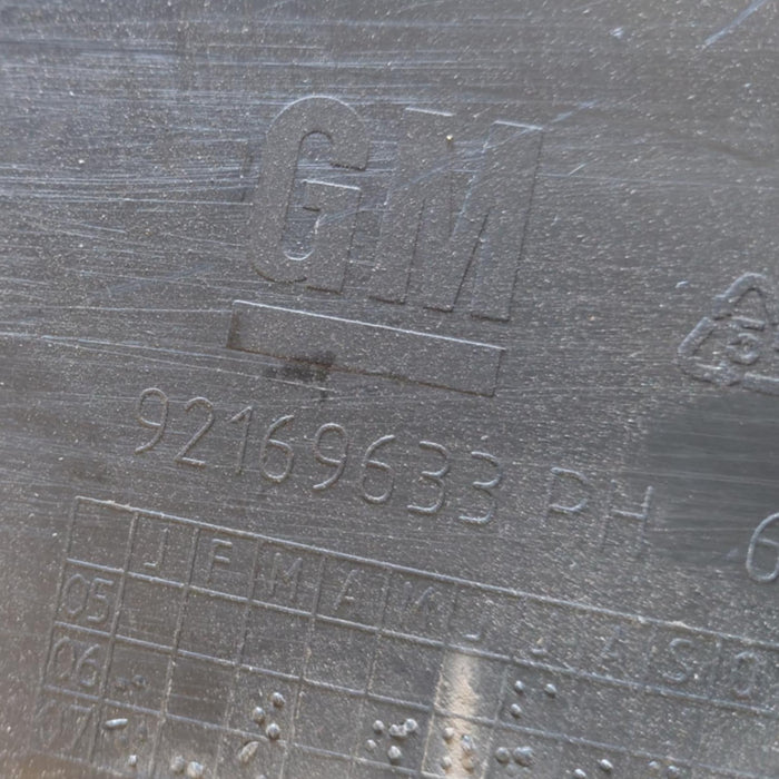 VE / WM - Holden Commodore - DRIVERS SIDE - Centre Console SIDE Trim ONYX Plastic