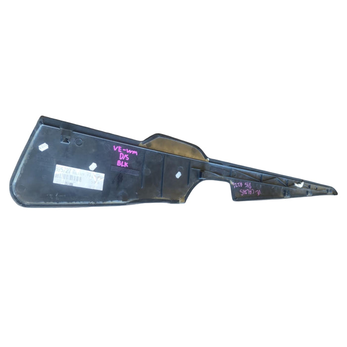 WM / VE - Holden / Calais - DRIVERS SIDE - Centre Console Side Trim - Black Suede Part Number 92169633