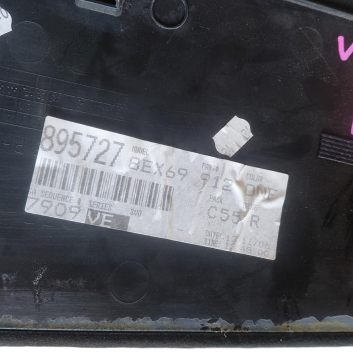 WM / VE - Holden / Calais - DRIVERS SIDE - Centre Console Side Trim - Black Suede Part Number 92169633