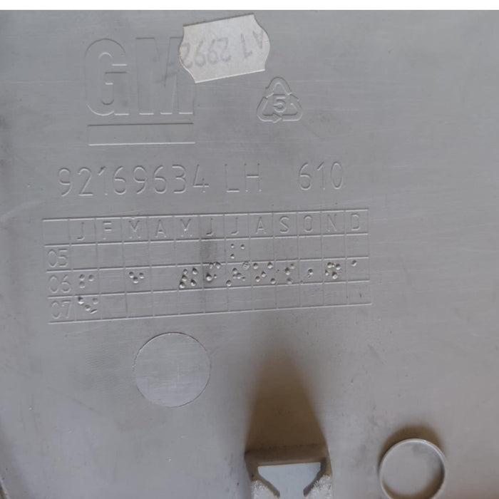 VE / WM Statesman - PASSENGER SIDE - Centre Console SIDE Trim - Beige Suede