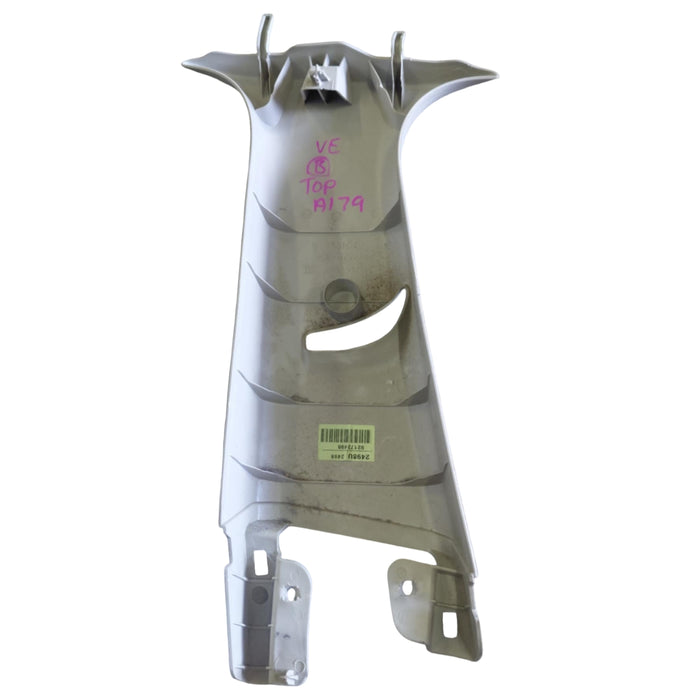 VE / WM  Holden Commodore / Statesman - DRIVERS SIDE - Upper B-Pillar Trim Beige Plastic - 9212133