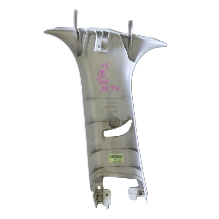 VE / WM  Holden Commodore / Statesman - DRIVERS SIDE - Upper B-Pillar Trim Beige Plastic - 9212133