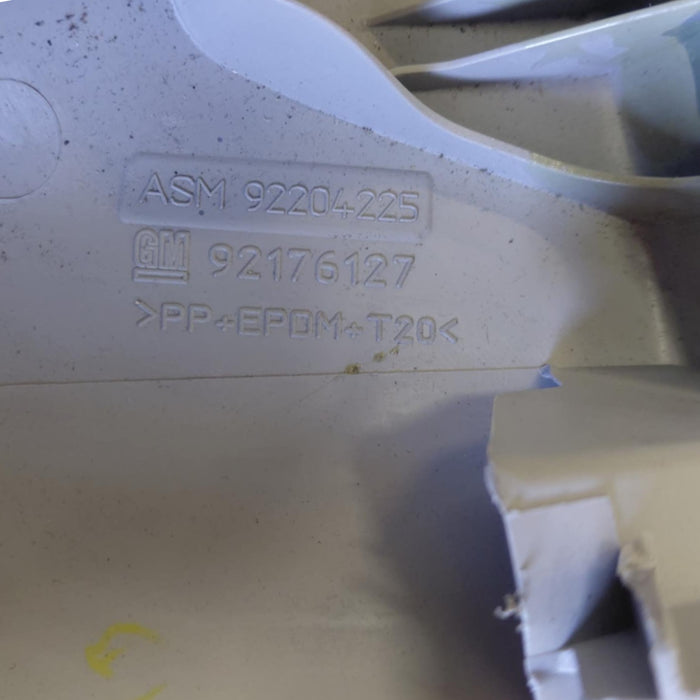 VE / WM - Holden Commodore - PASSENGER SIDE - Adjustable Upper B-Pillar Trim - Beige / Cloth Part Number 92176127