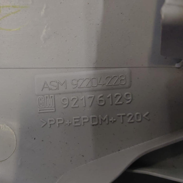 VE / WM - Holden Commodore - DRIVERS SIDE - Adjustable Upper B-Pillar Trim - Beige Cloth Part number 92176129