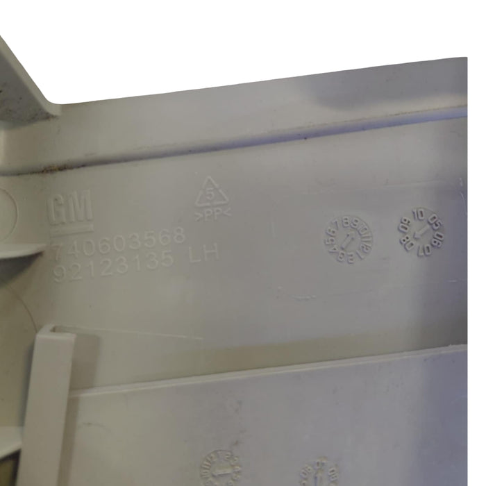 VE /WM - Holden Commodore / Statesman - PASSENGER SIDE - Adjustable Upper B-Pillar Trim - Beige / Plastic Part Number 92176129