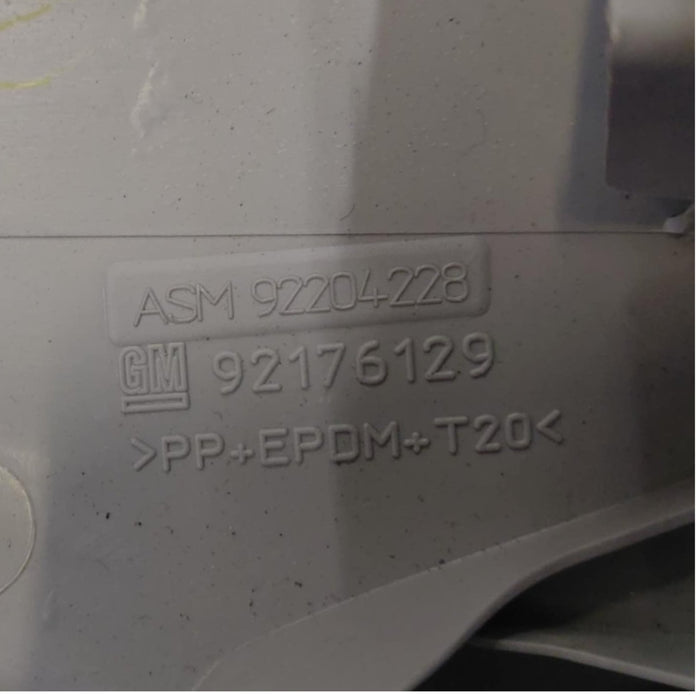 VE /WM - Holden Commodore / Statesman - PASSENGER SIDE - Adjustable Upper B-Pillar Trim - Beige / Plastic Part Number 92176129