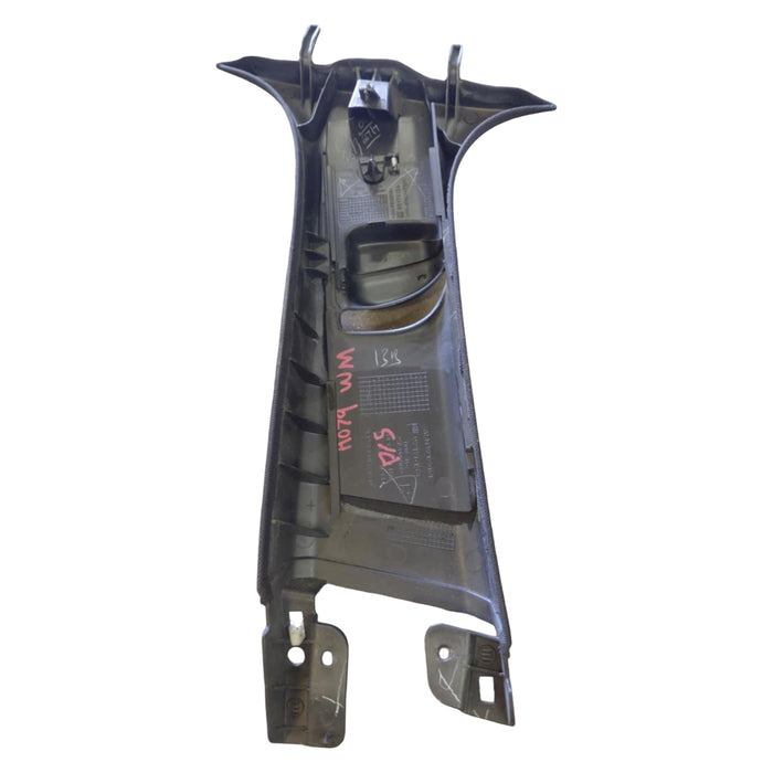 VE / WM - Holden Commodore / Statesman - DRIVERS SIDE - Upper Adjustable B-Pillar Trim - Black / Cloth Part Number 92176133