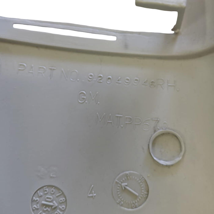 VT, VX, VY, VZ - Holden Commodore - DRIVERS SIDE - Upper B-Pillar Trim - Beige / Plastic Part Number 92049946