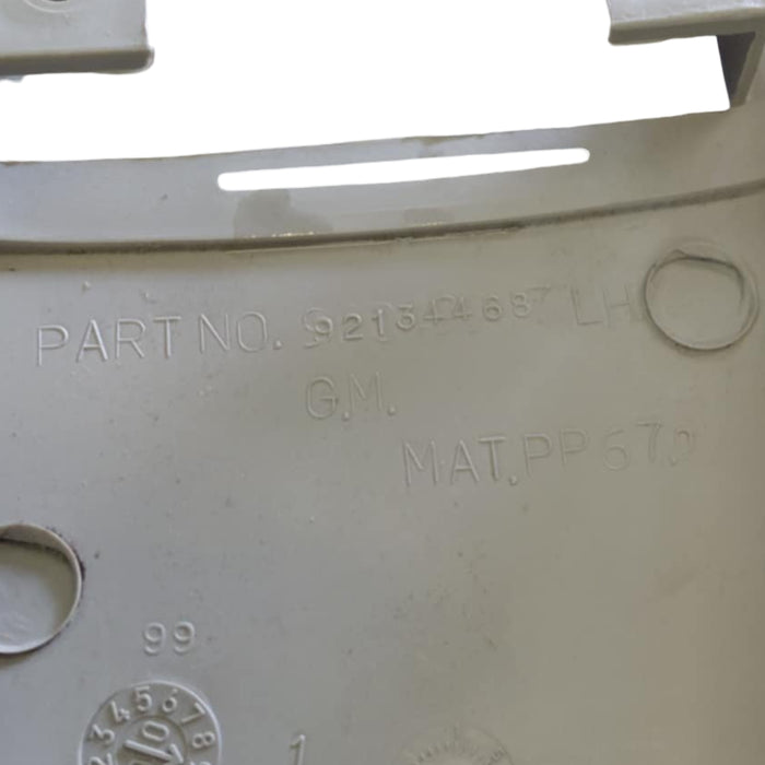 VT, VX, VY, VZ - Holden Commodore - PASSENGER SIDE - Upper B-Pillar trim - Beige / Plastic part Number 9214466