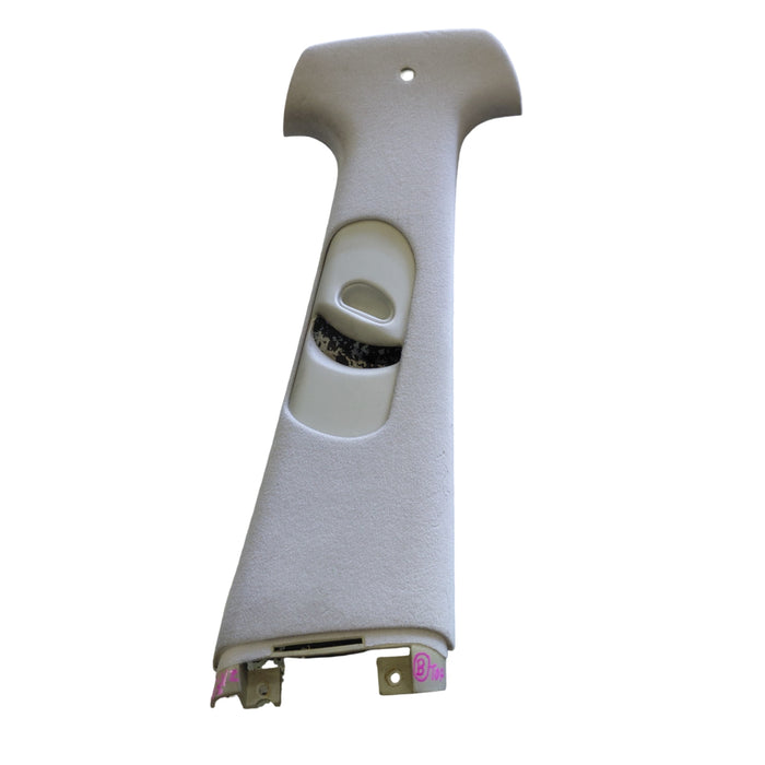 VT, VX, VY, VZ - Holden Commodore - DRIVERS SIDE - Adjustable Upper B-pillar Trim - Beige / Suede part Number 92056616