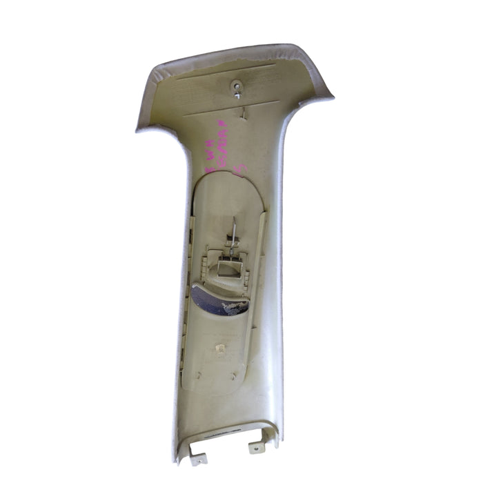VT,VX,VY,VZ Holden Commodore - PASSENGER SIDE - Adjustable Upper B-Pillar trim - Beige Suede Part Number 92056617