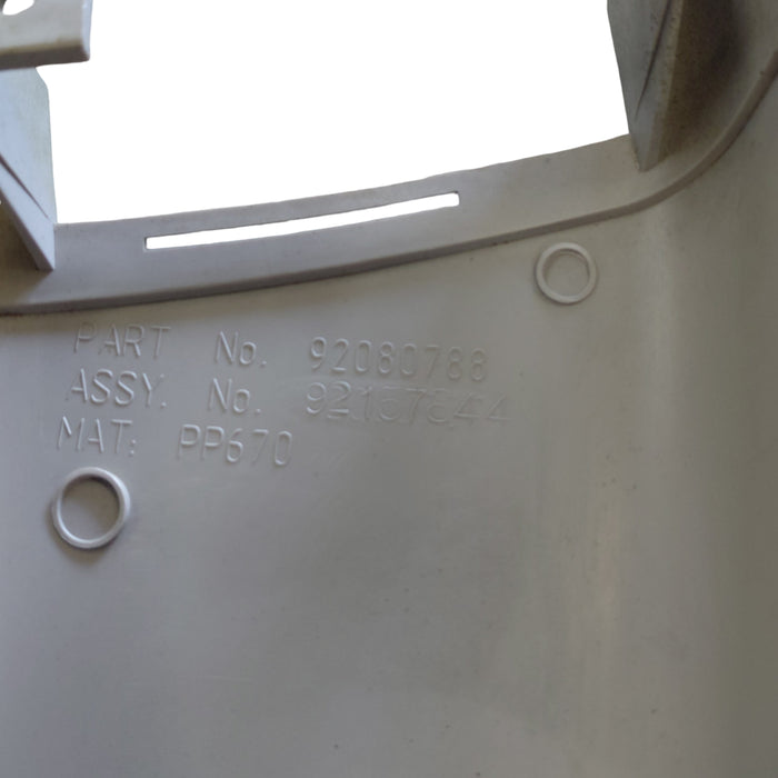 VT, VX, VY, VZ Holden Commodore Sedan / Wagon - PASSENGER SIDE - Adjustable Upper A-Pillar Trim - Beige / Cloth part #92080788