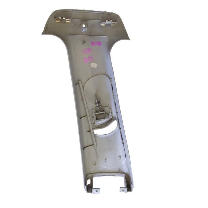 VT,VX,VY,VZ - Holden Commodore - DRIVERS SIDE - Adjustable Upper B Pillar Trim - Beige Plastic Part Number 92080782
