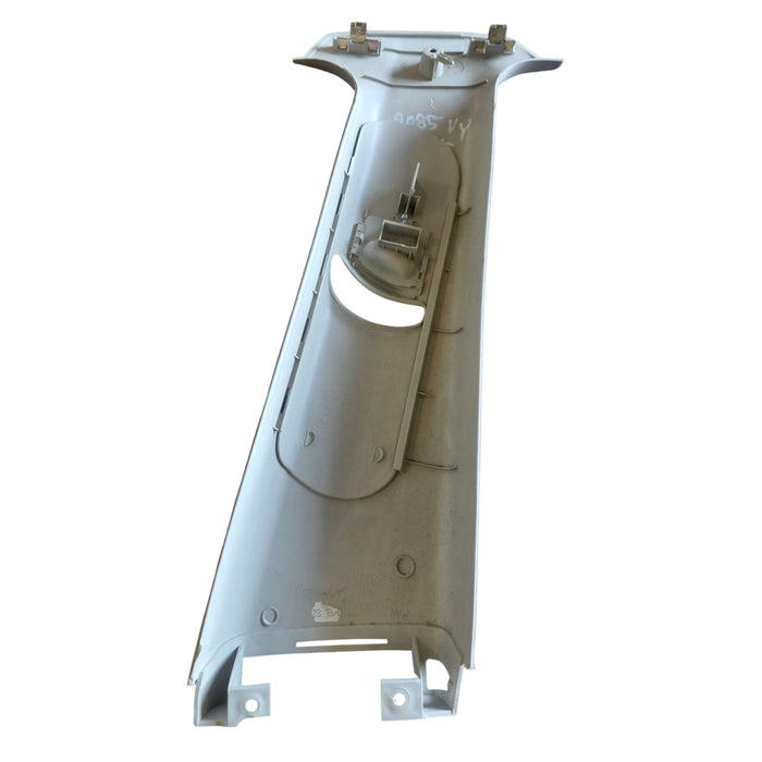 VT, VX, VY, VZ - Holden Commodore - PASSENGER SIDE - Adjustable Upper B-Pillar Trim - Beige Plastic Part Number 92080788