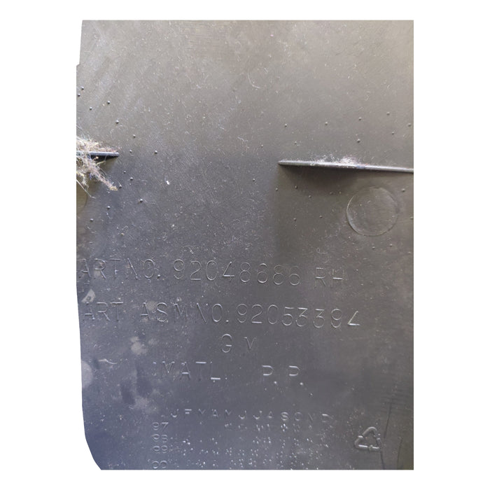 VT/ WH - Holden Commodore / Statesman - DRIVERS SIDE - Lower B-Pillar Trim - Grey Plastic Part number 92048886