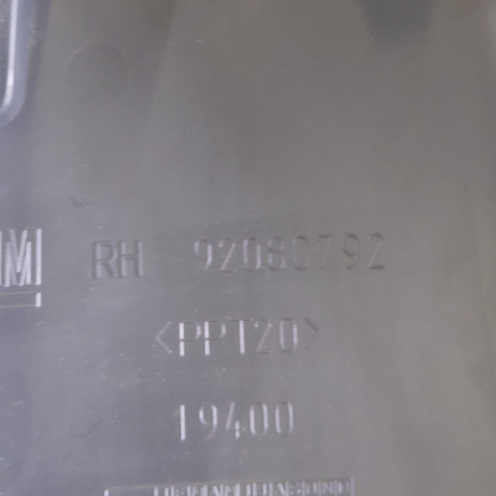 VT / VX / VY / VZ - Holden Commodore Sedan - DRIVERS SIDE - Lower B-Pillar Trim - Grey Plastic Part number 92080792