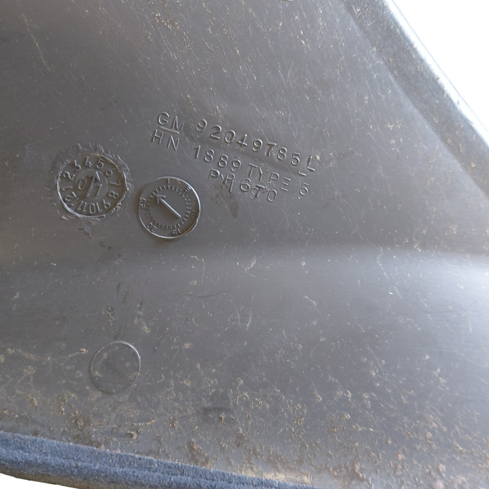 WH Holden Statesman - Passenger's Side - Centre Console Side Trim / Blue Suede - PART #92049785
