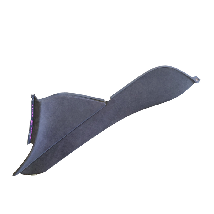 VY / VZ Holden Commodore - Passenger's Side - Centre Console Side Trim / Black Suede