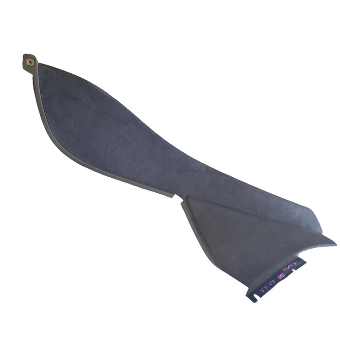 VY / VZ Holden Commodore - Passenger's Side - Centre Console Side Trim / Black Suede