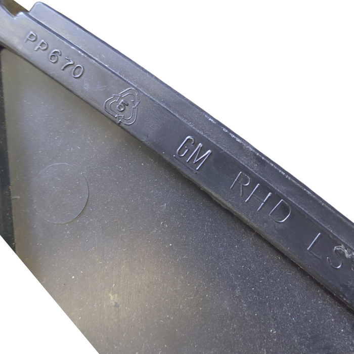 VY / VZ Holden Commodore - Passenger's Side - Centre Console Side Trim / Grey Suede