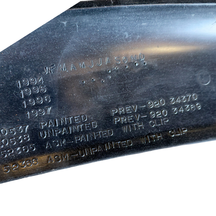 VR / VS Holden Statesman - Rear Roof Trim / Grey - PART #92034370