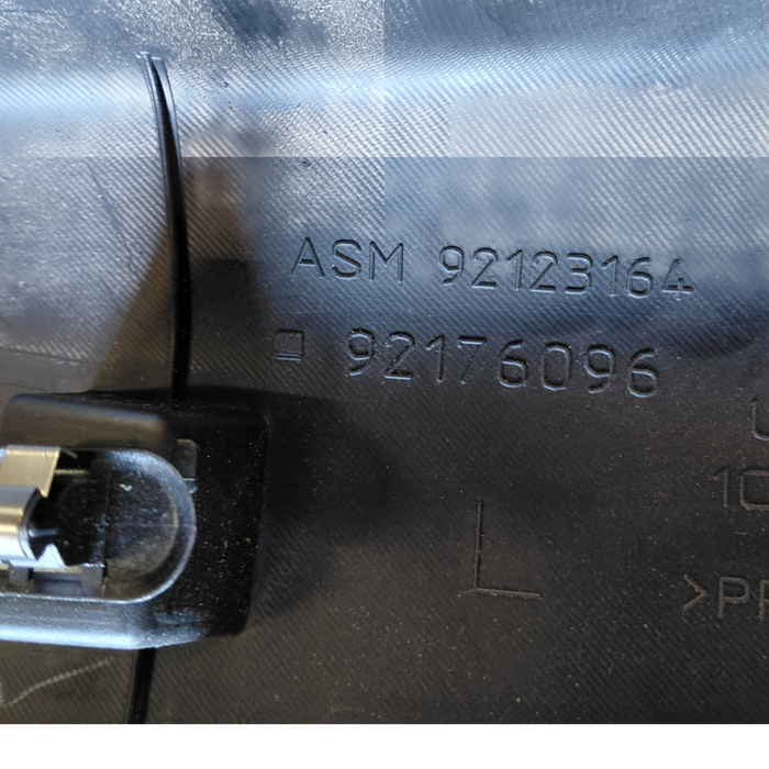 VE Holden Commodore Calais - PASSENGER SIDE - A-Pillar Trim - Black / Cloth - PART #92176096