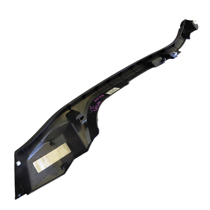 VE / VF Holden Commodore Sedan - DRIVERS REAR - Seat Plastic / Black - Part #92172487