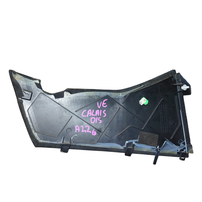 VE Holden Calais - DRIVERS SIDE - Centre Console Side Trim / Black Suede - Part #92211829