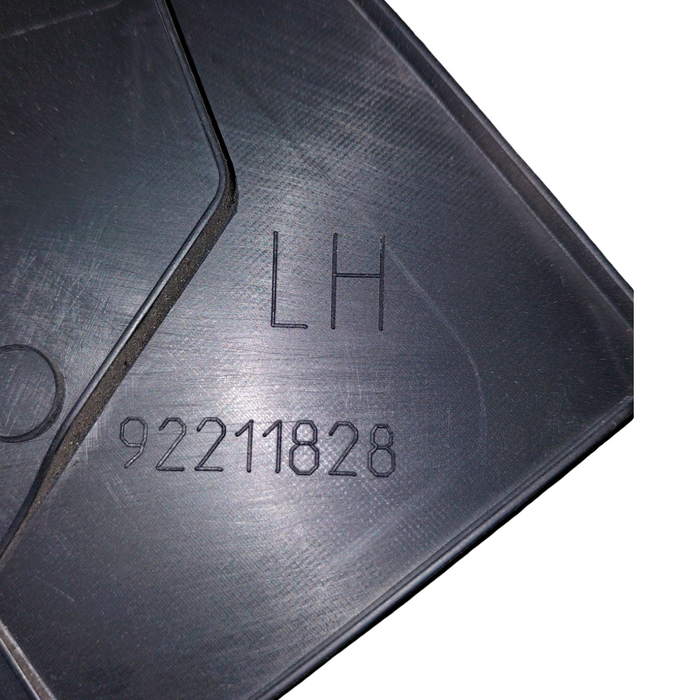 VE / WM Holden Commodore - PASSENGER SIDE - Centre Console Side Trim / Black Suede - Part #92211828
