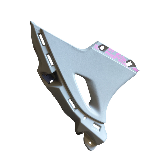 VF Holden Commodore Sedan - DRIVER'S SIDE - C-Pillar Rear Seatbelt Trim / Grey - Part #92264450