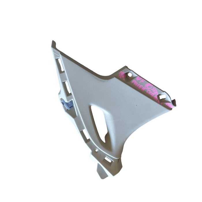 VF Holden Commodore Sedan - DRIVER'S SIDE - C-Pillar Rear Seatbelt Trim / Grey - Part #92264450